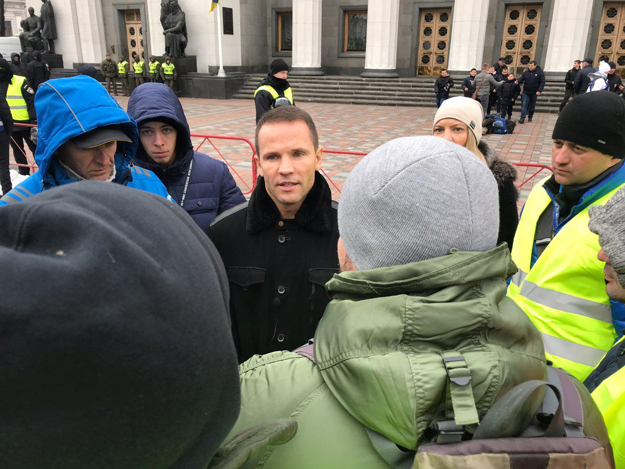 18 12 2018 Kyiv derevianko akcia 21lystopada