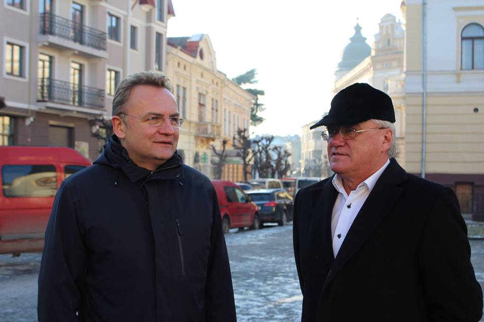 25.12.18 Frankivsk Vizyty kandydativ Sadovyj