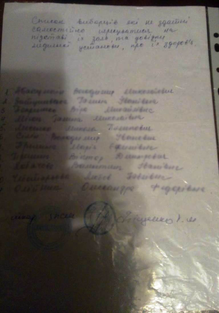 News Kherson 29.10.2017 spysok golosuvannia na domu 4
