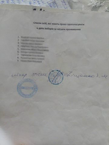 News Kherson 29.10.2017 spysok golosuvannia na domu