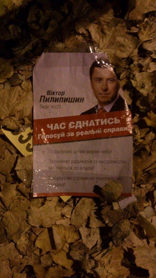 news 15 10 2014 Kiev Melnukova agitatsia foto4
